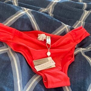 Trina Turk Vibrant Red Swim Bottom